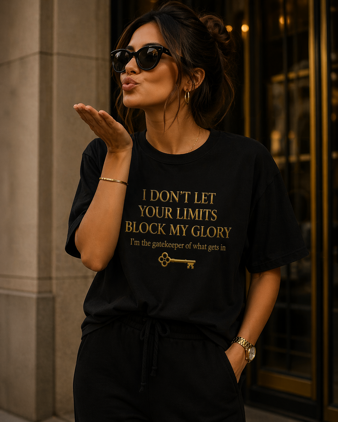 ✨ Your Limits Don’t Block My Glory ✨ T-shirt