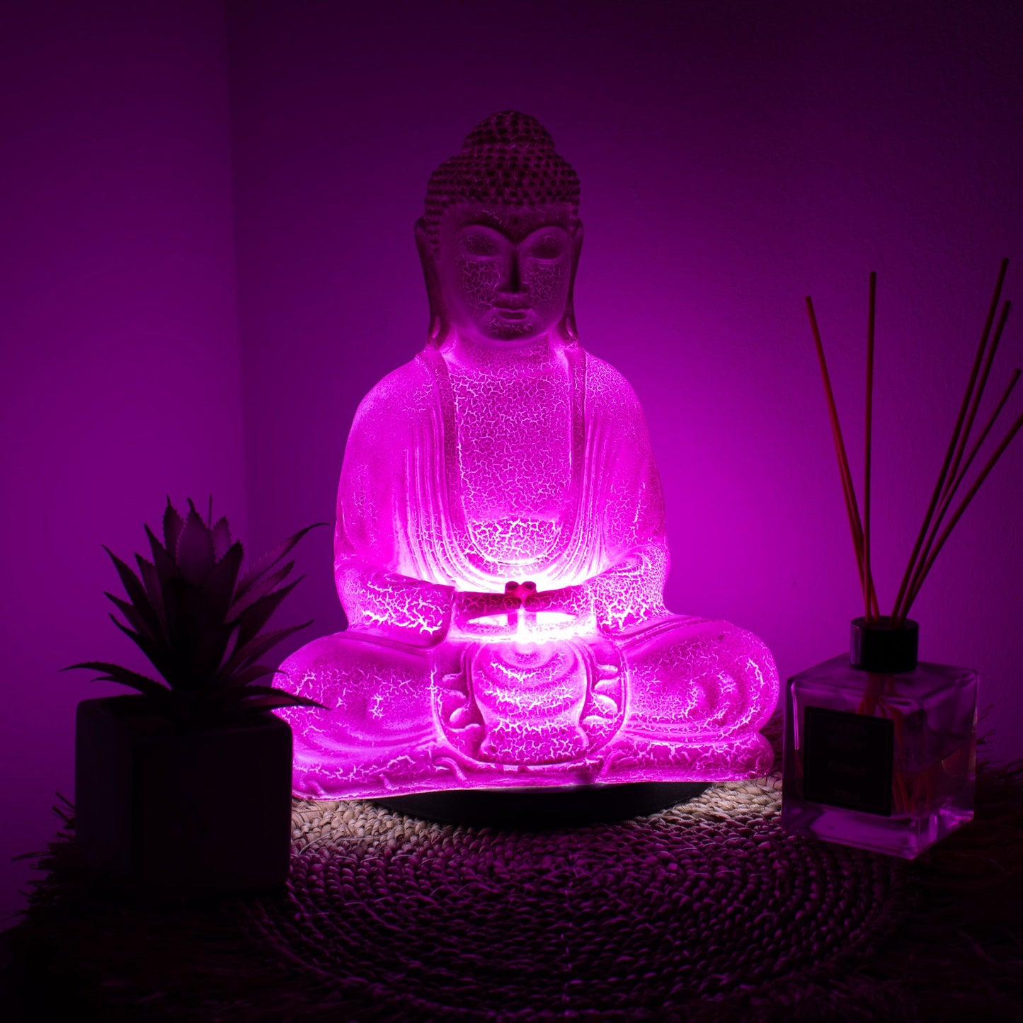 Millionaire Muses Meditation Buddha Lamp – Calm, Glow & Align